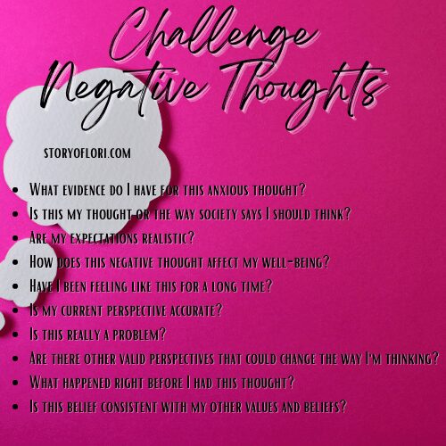 Challenge Negative Thoughts to Overcome Emotions