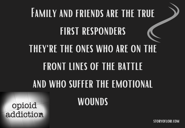 Family and friends are the true first responders