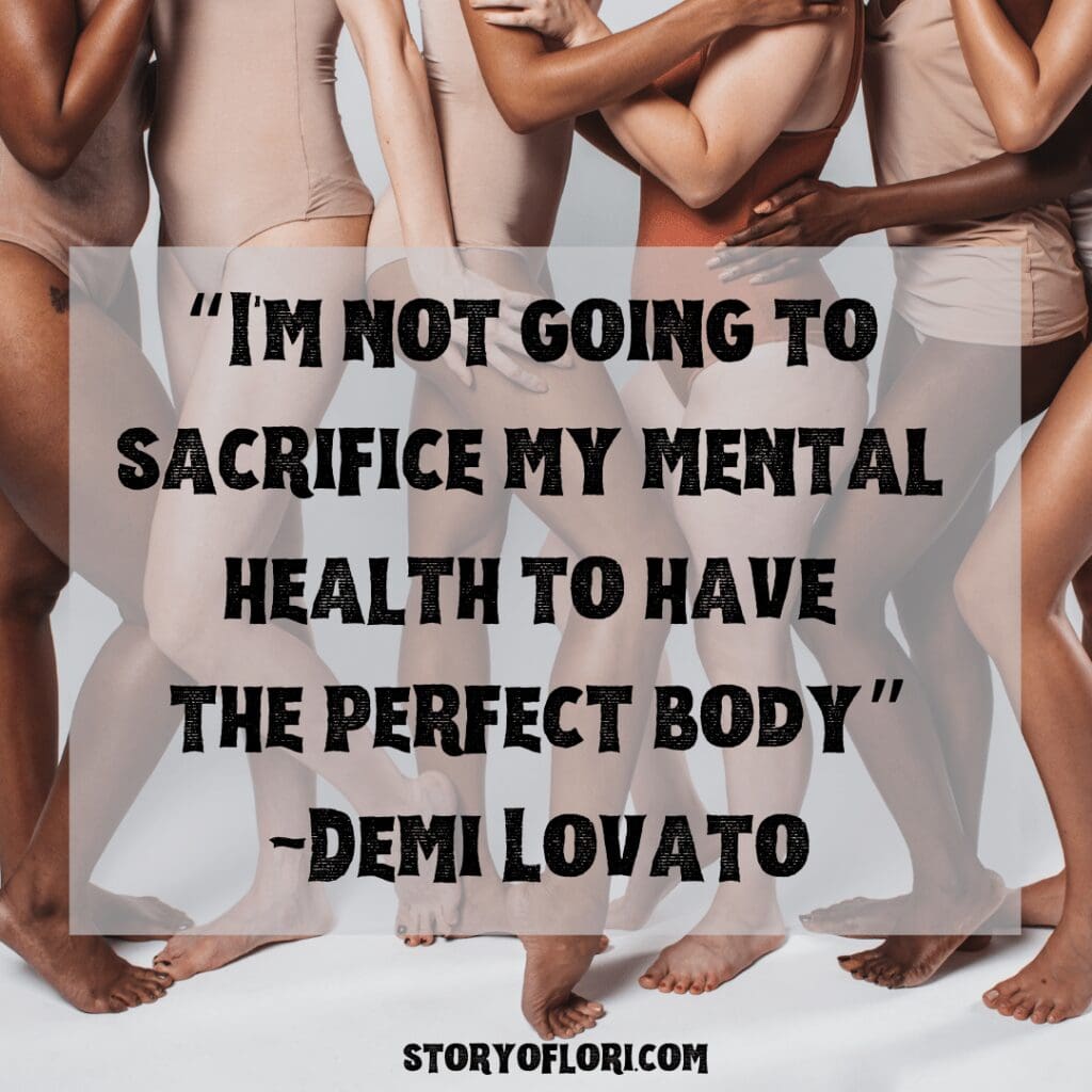 Body Dysmorphia Quotes that are written in post