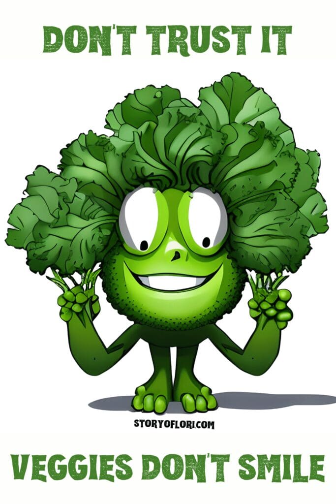 Don't Trust It...Veggies Don't Smile