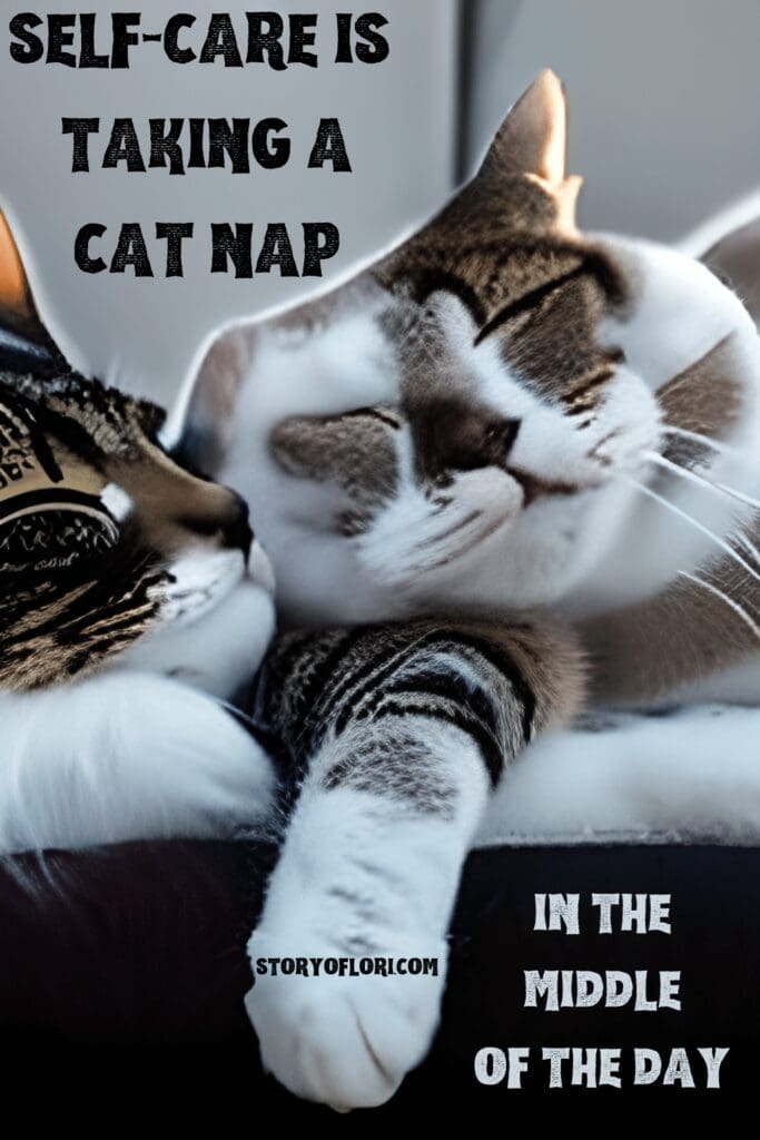 Self-Care is Taking a Cat Nap In The Middle of the Day